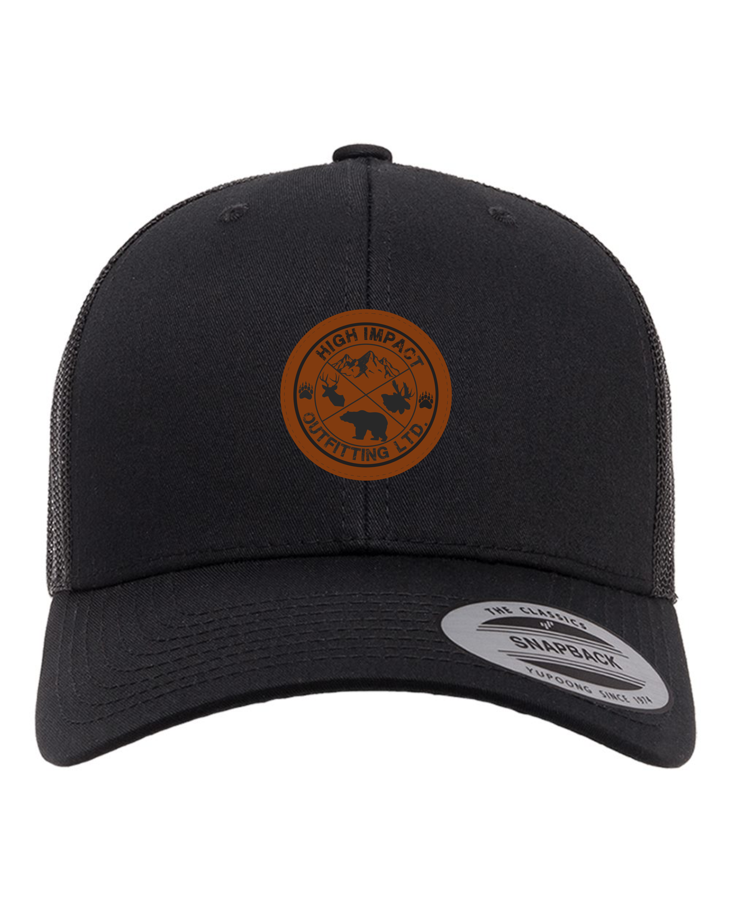 Black Trucker Hat